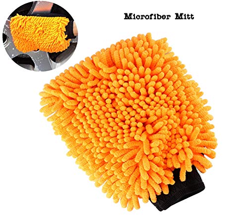 SCRUBIT 2 Pack Car Wash Mitt – Scratch-Free Car Sponges for Washing, Dual Sided Wash Mitts for Car Washing - Premium Car Washing Sponge for Cars, Trucks, and Boats - Image 3