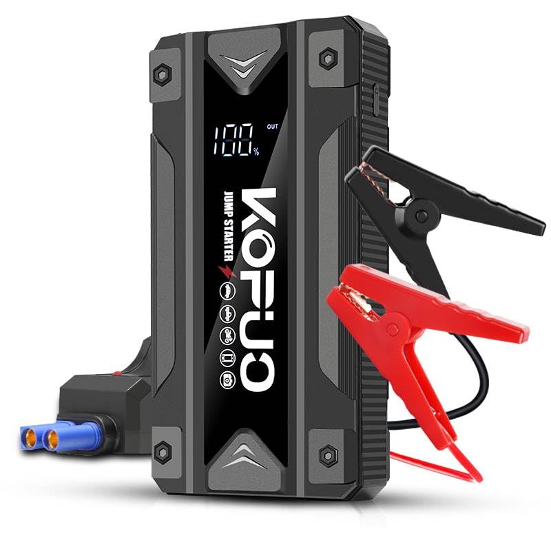 Portable Car Battery Jump Starter 5000A Jump 2 25gal Gas 1 85gal Diesel 12V Car Jump Starter Battery