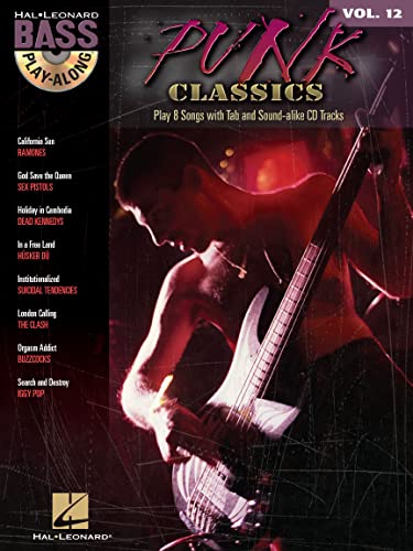Bass play-along vol 12 : Punk Classics (+ 1 CD)