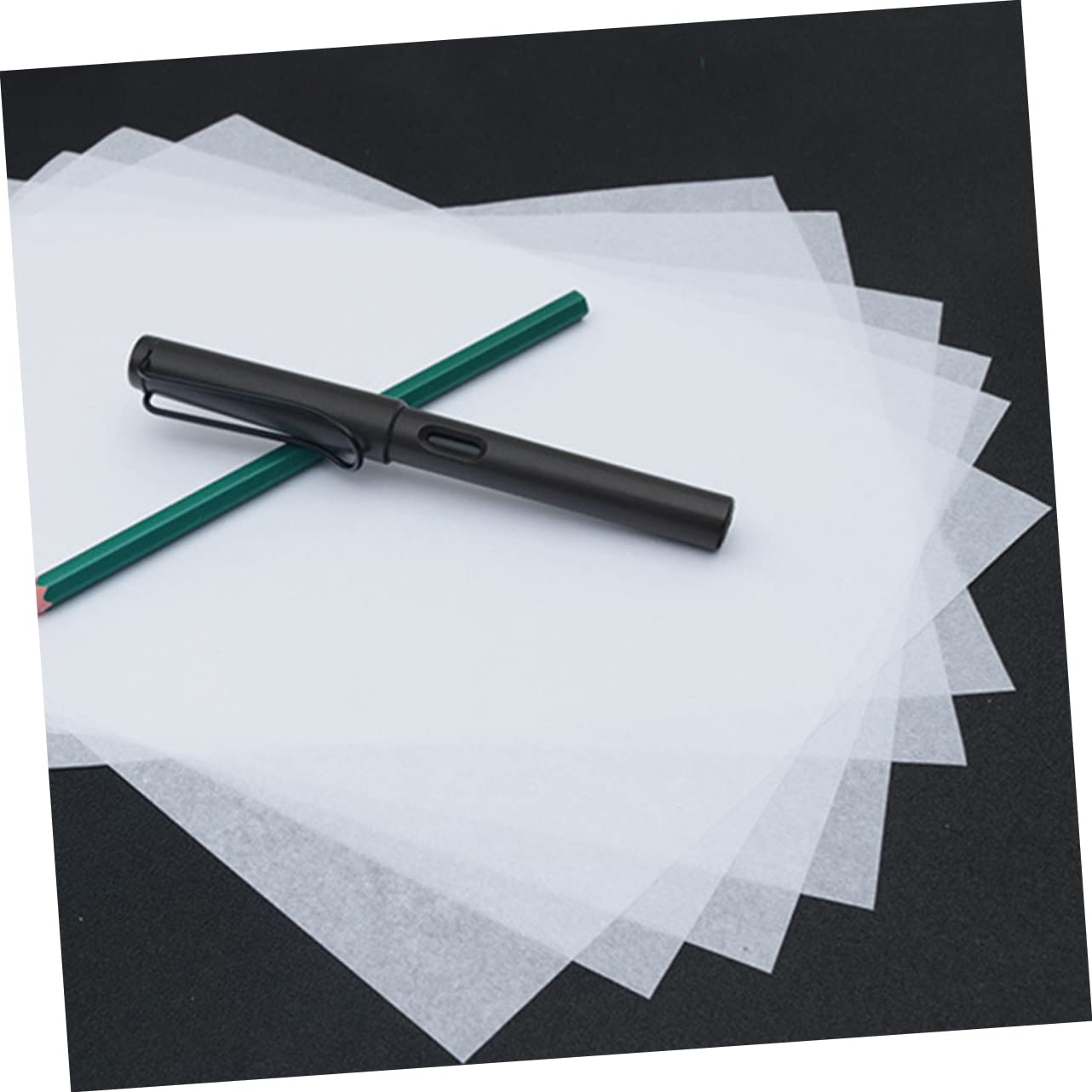 BELLIFFY 200pcs 16k Translucent Paper for Calligraphy Tracing Paper Pad Drawing Smooth Texture