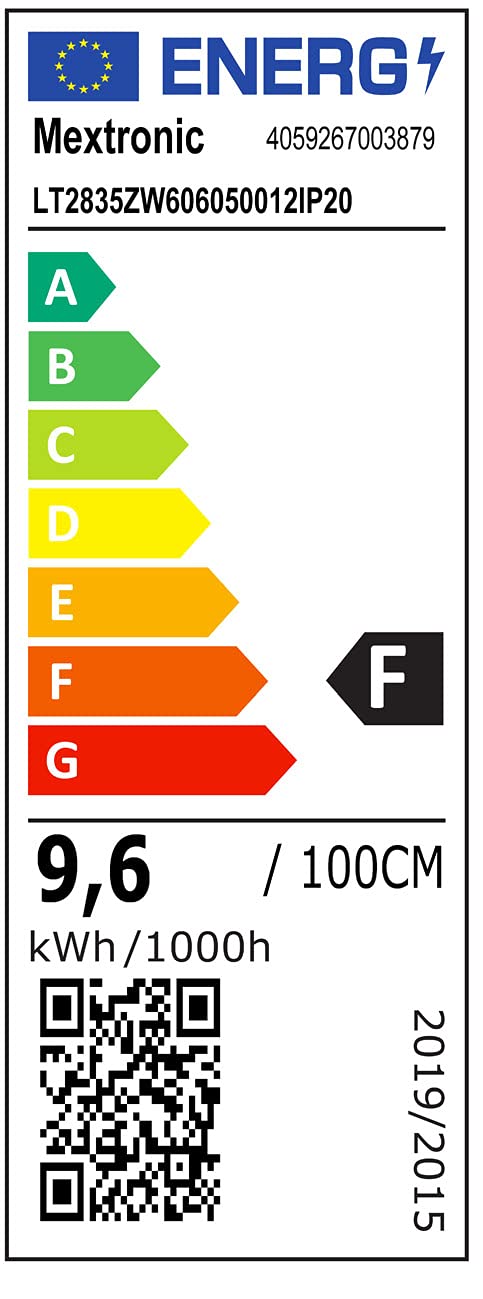 Ruban LED 12V 5M 2835 IP20 120LED/m - Blanc Froid 6000K - 8000K