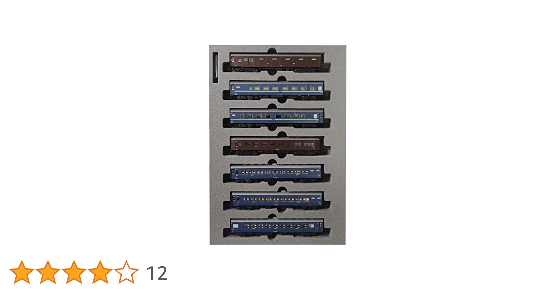 KATO 10系　寝台急行「安芸」〈1967〉7両セット 10-1302 特別企画品】 10系寝台急行 「安芸」 (1967) (7両セット) (鉄道