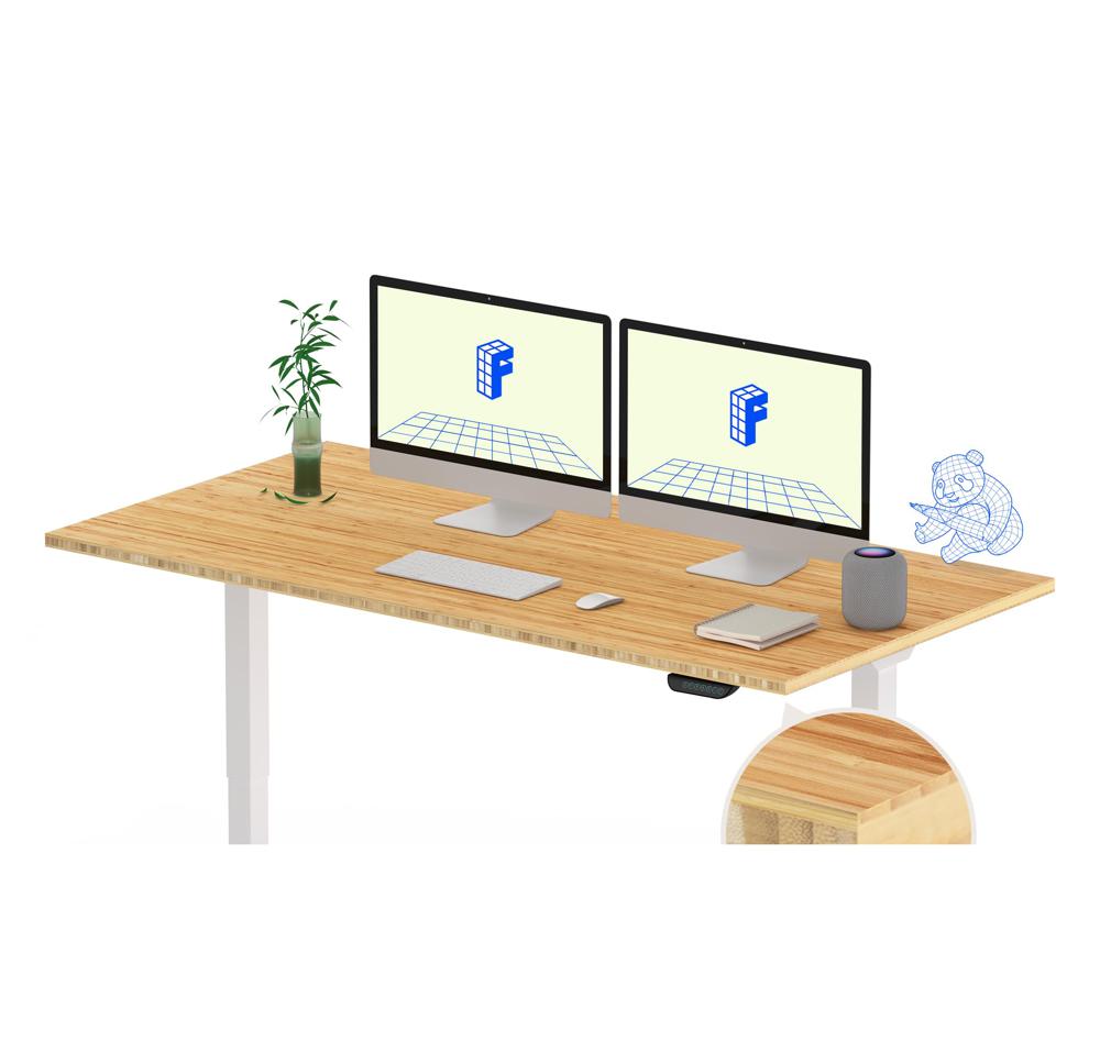 Amazon.com: FLEXISPOT E6 MAX Bamboo 55x28 Inch Dual Motor 3-Stage
