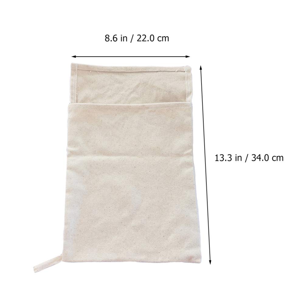 Angoily Lewis Ice Bag Canvas Ice Bag Crushed Ice Bag Professional Ice Crushing Bag for Chilled Cocktails 13. 3 inches x 8. 6 inches - Image 3