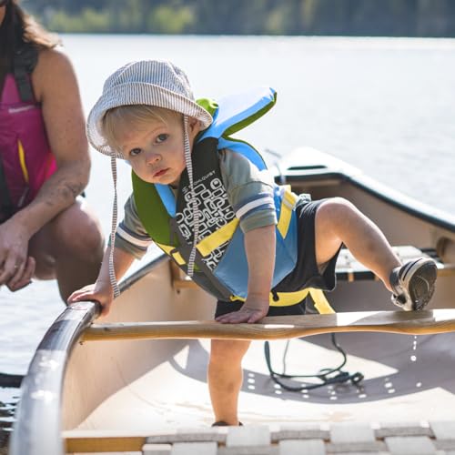 Image of Stohlquist Infant Life Jacket, US Coast Guard Approved, Type II Life Vest (20-30 lbs) for Babies and Toddlers, Support Collar with Grab Handle, PFD for Pools, Lakes and Boating