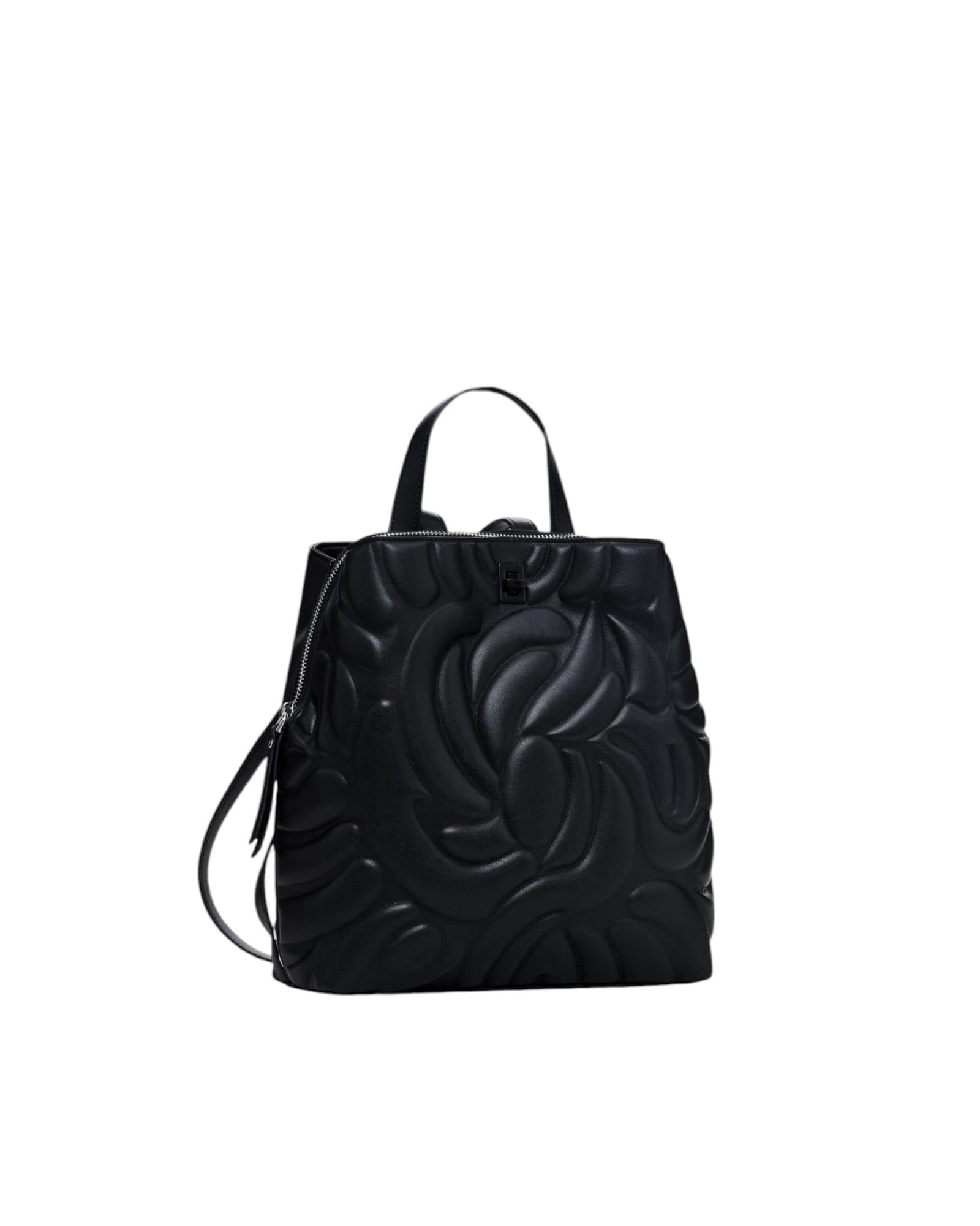 Desigual Women's Accessories PU Backpack Mini, black, One Size