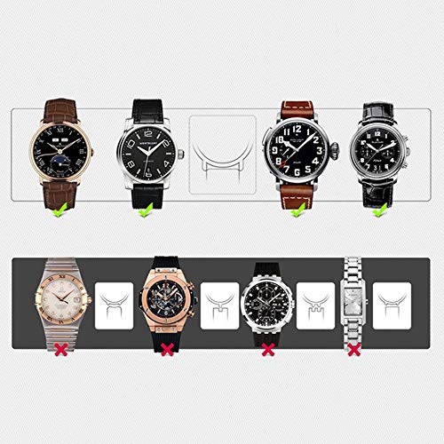 Preisvergleich Produktbild Gusaman 12mm 14mm 16mm 20mm Uhrenarmband-Metall-Edelstahl-Armband... für DW-Uhr Farbe: Goldfarbe 20mm