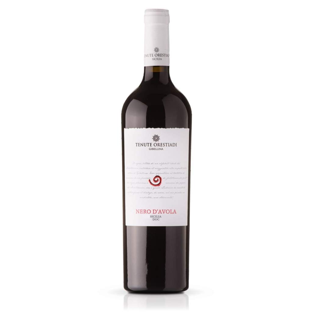 Confezione 6 bottiglie NERO D'AVOLA | Vino Rosso Sicilia DOC | Cantina Tenute Orestiadi | Selezione Valle del Belice