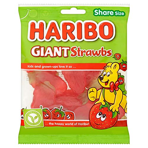 HARIBO Giant Strawbs, 140 g