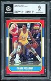 Clark Kellogg Rookie Card 1986-87 Fleer #58 BGS 9 (9.5 8.5 9 9)