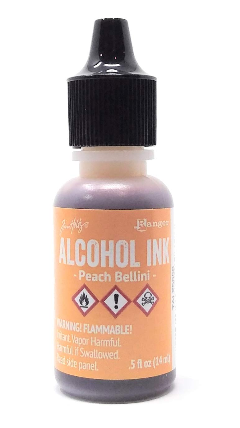 Ranger Adirondack Alcohol Ink, Peach Bellini Alcohol