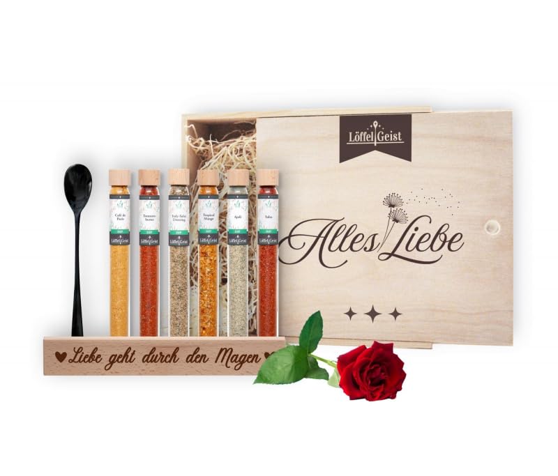 Löffelgeist® Gewürz-Geschenkbox Alles Liebe