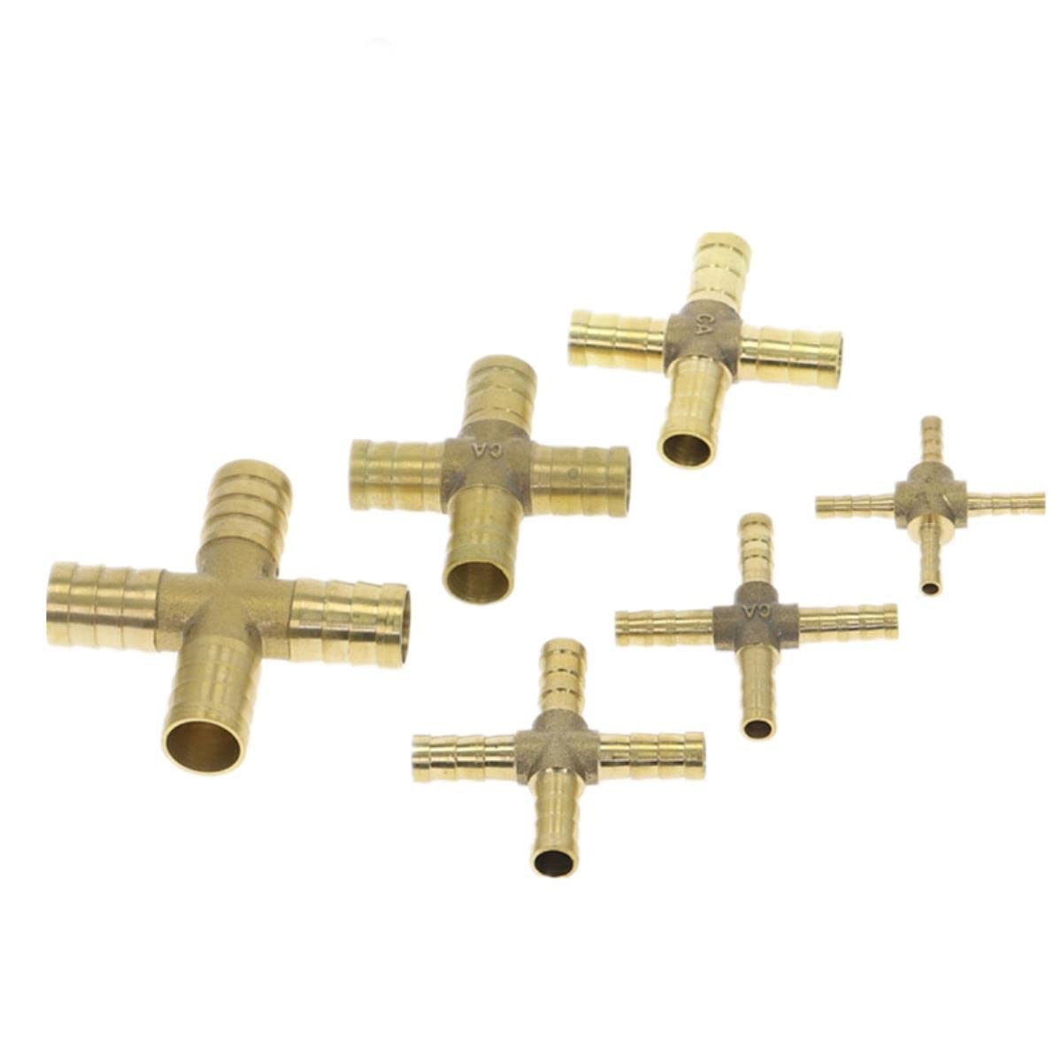 Connettore per tubo da giardino, connettore per tubo flessibile resistente per giardinaggio a prova di perdite, connettore in ottone resistente per un facile fissaggio e un flusso d'acqua sicuro