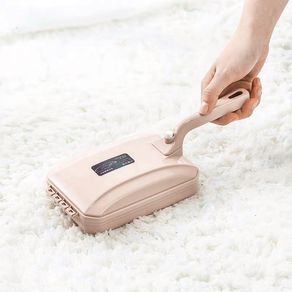 Carpet Table Sweeper Brush, Sofa Sweeper Brush, The Handle Made of PP Material is Comfortable Easy to and The is Without Deformation for Bed Clothes Desktop