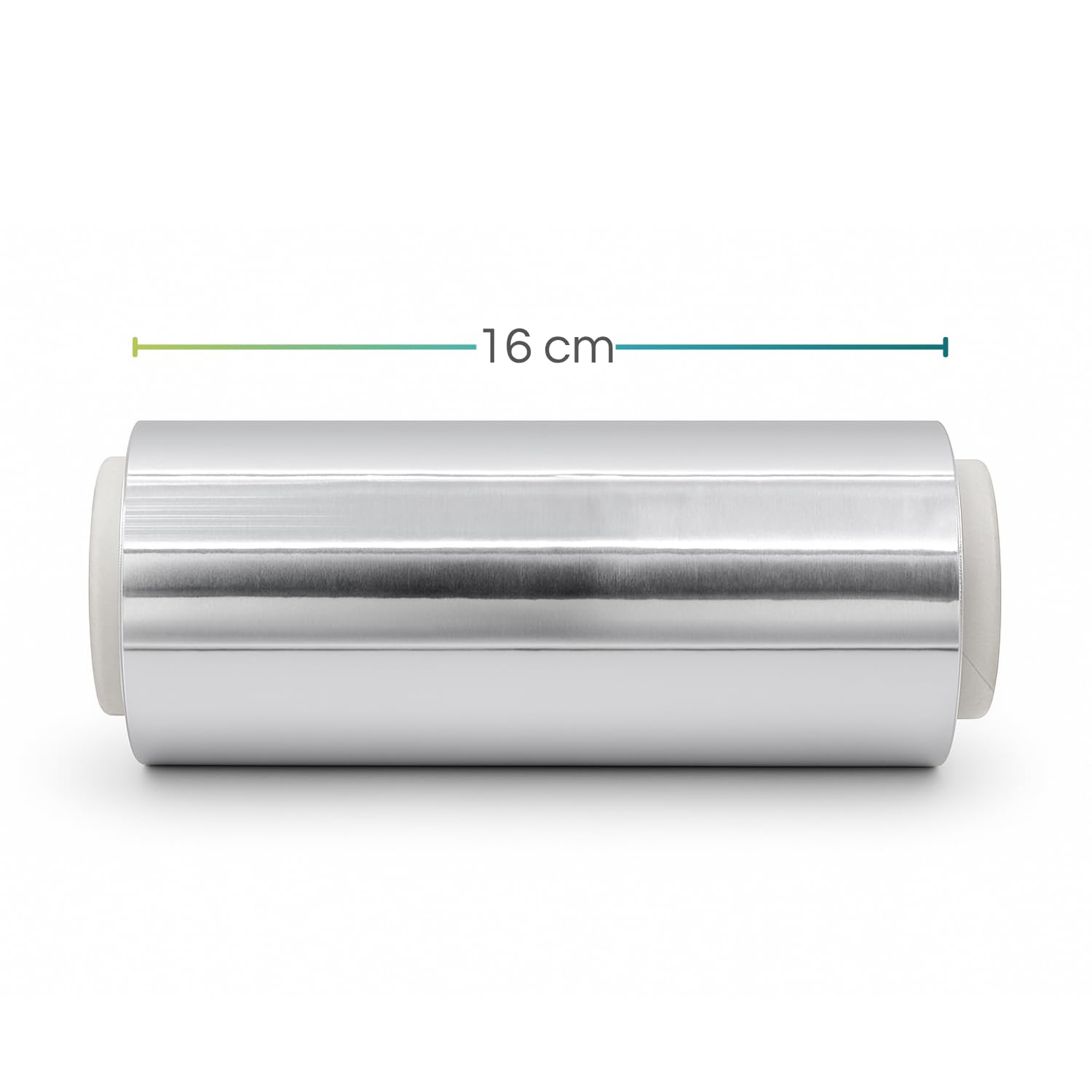 Virsus 12 Rotoli Carta Stagnola Rotolo Alluminio altezza 12cm lunghezza 100 m meches parruchieri estetica carta argentata asporto bar copri bicchiere