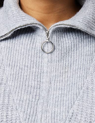 ONLY Damen Onlbaker L/S Zip Knt Pullover - Image 4