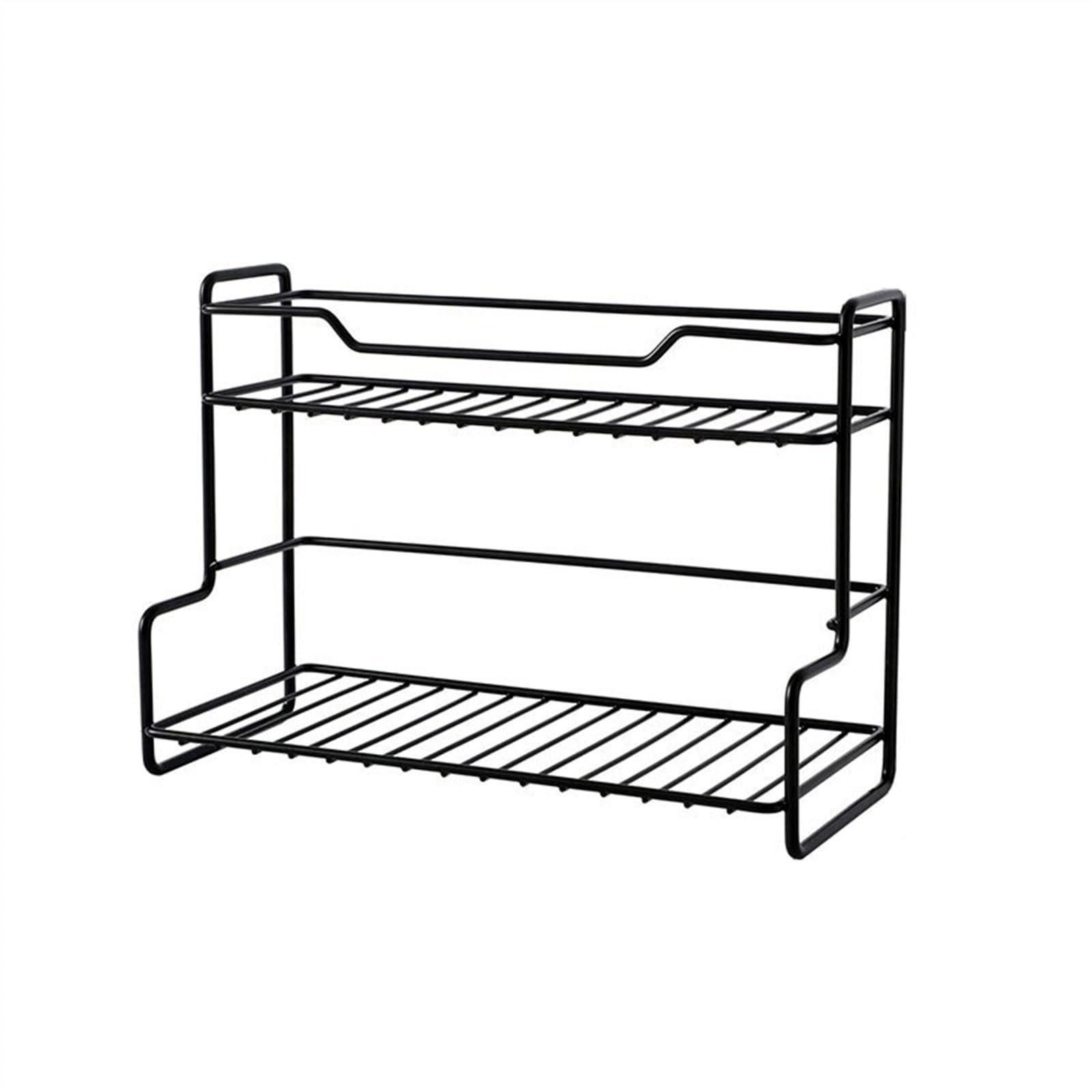 shangguanyun456 Spice Rack Spice Rack Kitchen Countertop Shelf Bathroom Storage Shelves Tabletop Stackable Condiment in the