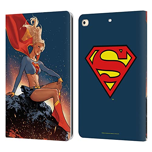 Étui Superman DC Comics #23 iPad 9.7 protection portefeuille Supergirl Art