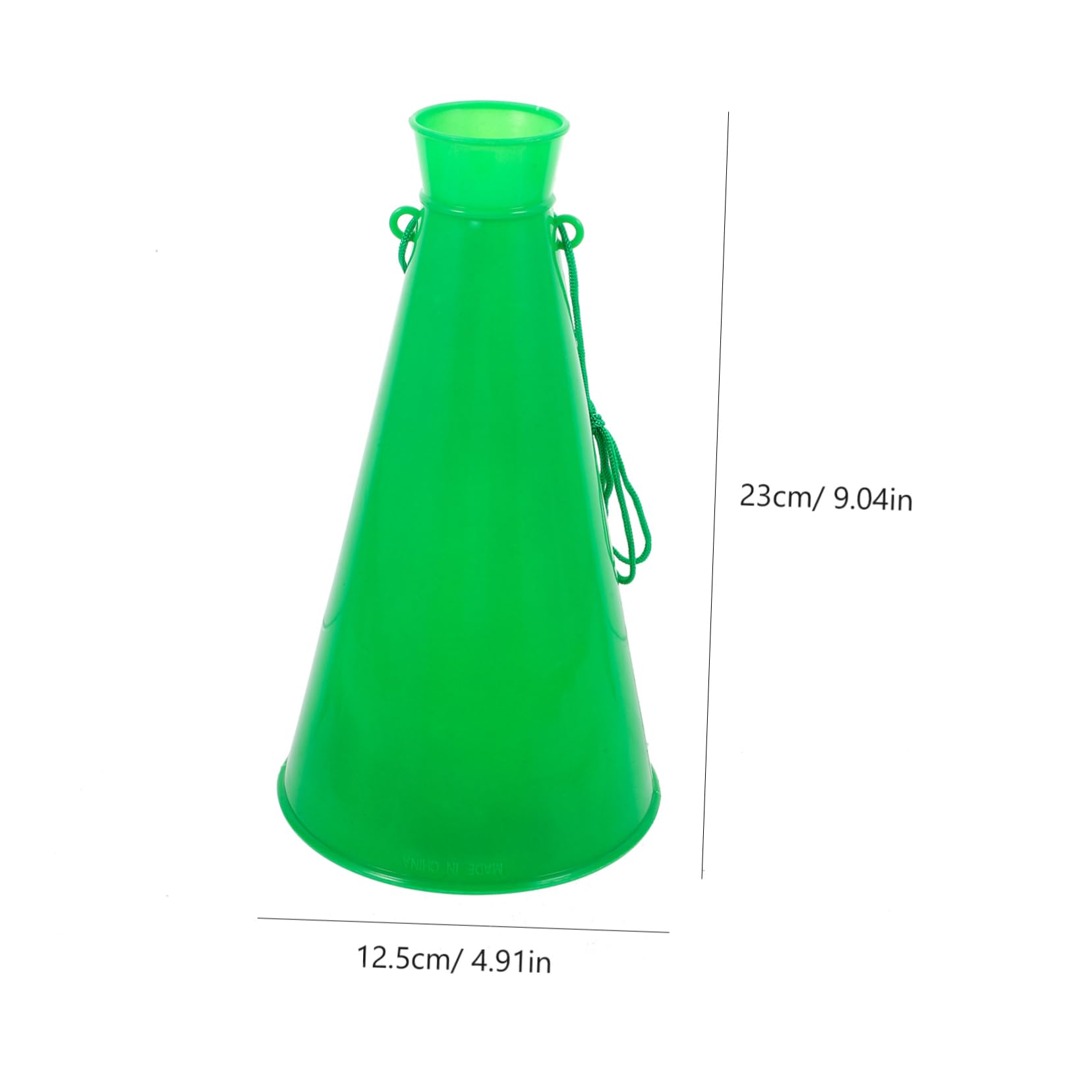 balacoo Cheer Megaphone Handle for Parties Sports Portable Plastic Trumpet Toy for Boys and Girls