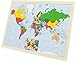 Ulysse- Puzzle, Monde, Carte, 3972
