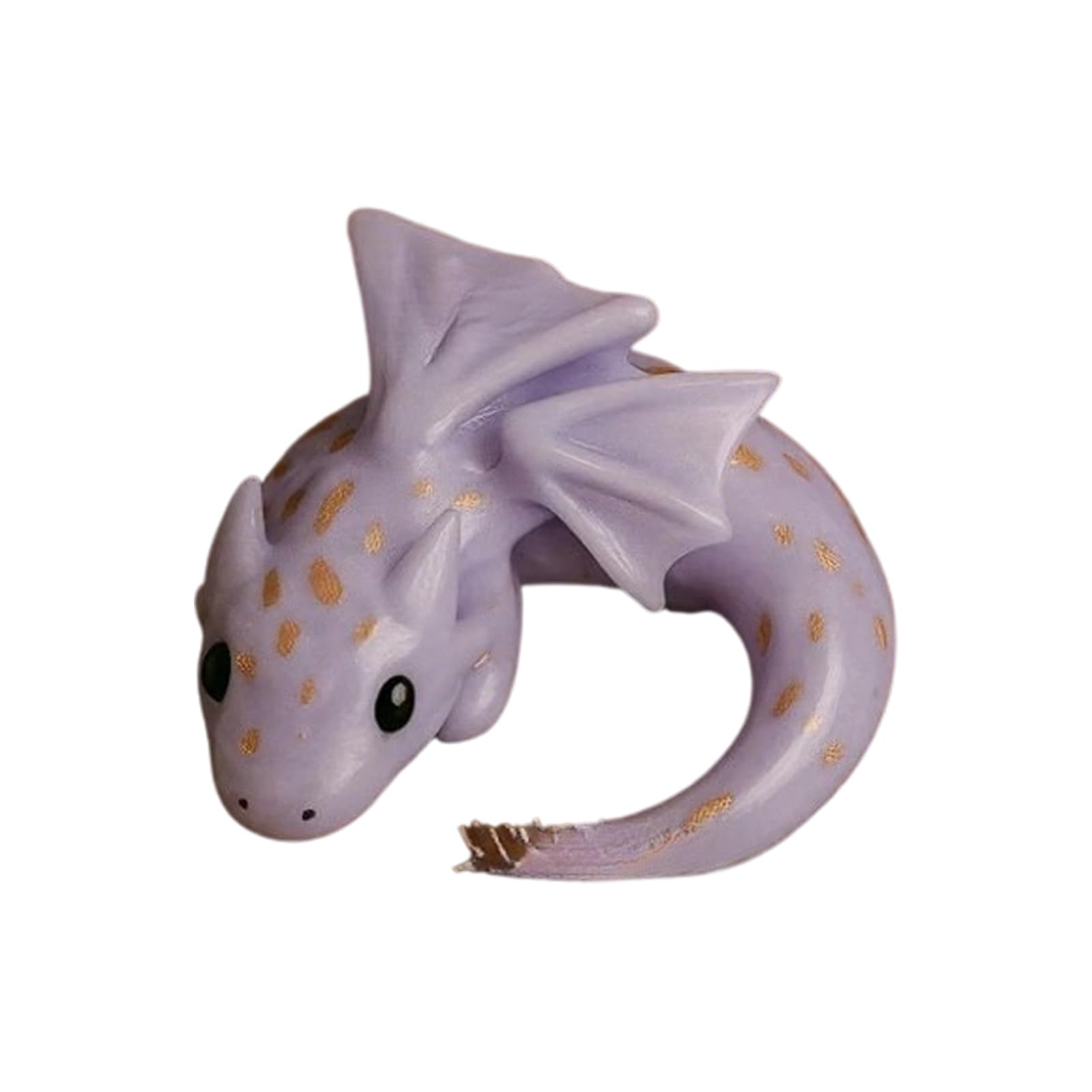 OSNIYAW Miniature Dragon Figurine Emotion Gift with Motivational Note Hugging Resin Dragon Toy for Kid Birthday Animal Emotion Animal Gifts