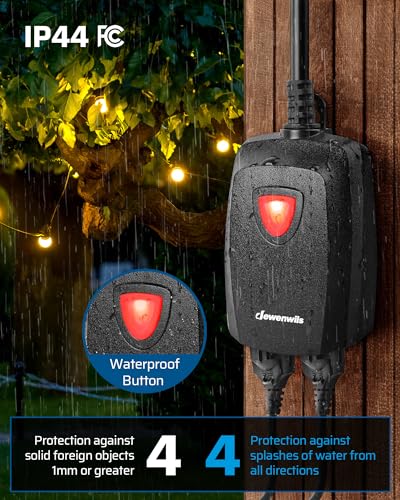 Dewenwils HORD01C1 Outdoor Dimmer For String Lights thumb #3