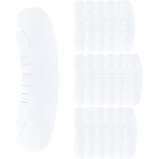THE STYLE SUTRA 20Pcs Hat Sweat Liners for Cap Compact Baseball Cap Liner for Baseball Caps 26cmx7cm