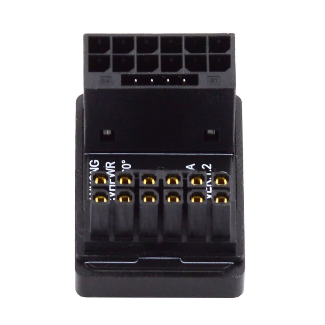 chenyang ATX3.0 PCI-E 5.0 12VHPWR 16Pin Power Modular Change Direction Adapter Down Angled 360 Degree for 4080 5090TI Graphics Card