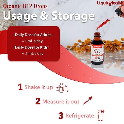 LiquidHealth Organic Methyl B12 Drops