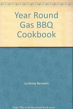 Hardcover Year Round Gas BBQ Cookbook Book