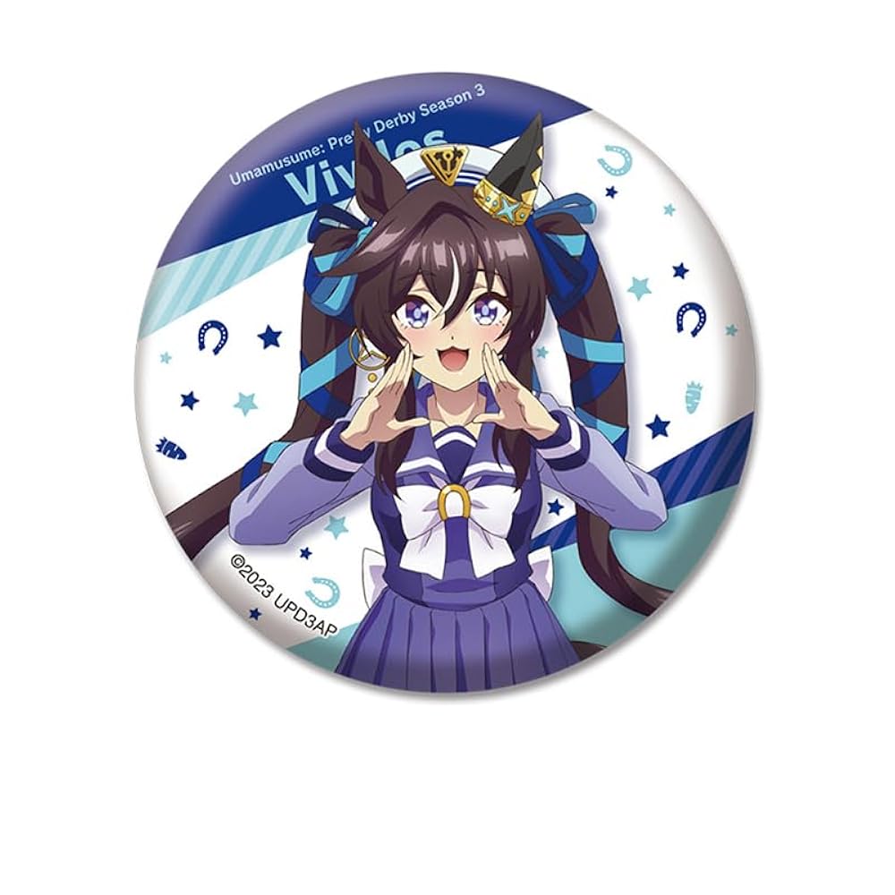 ウマ娘　canバッジ vol.6 51点　ヴィヴロス ウマ娘 プリティーダービー』CANバッジ Vol.6 A BOX – Anime