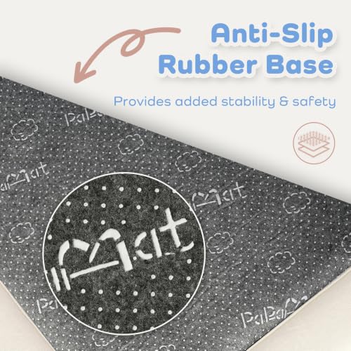 Image of 1.3 inch Thick Baby Play Mat for Floor,28x72 Bedside Rugs, Non-Slip