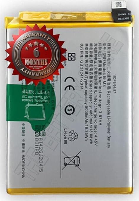 Image of Original B-M3 Battery for Vivo Y30 / Y50 /1935 /1938 Battery with 6 Month Warranty****(G00149)