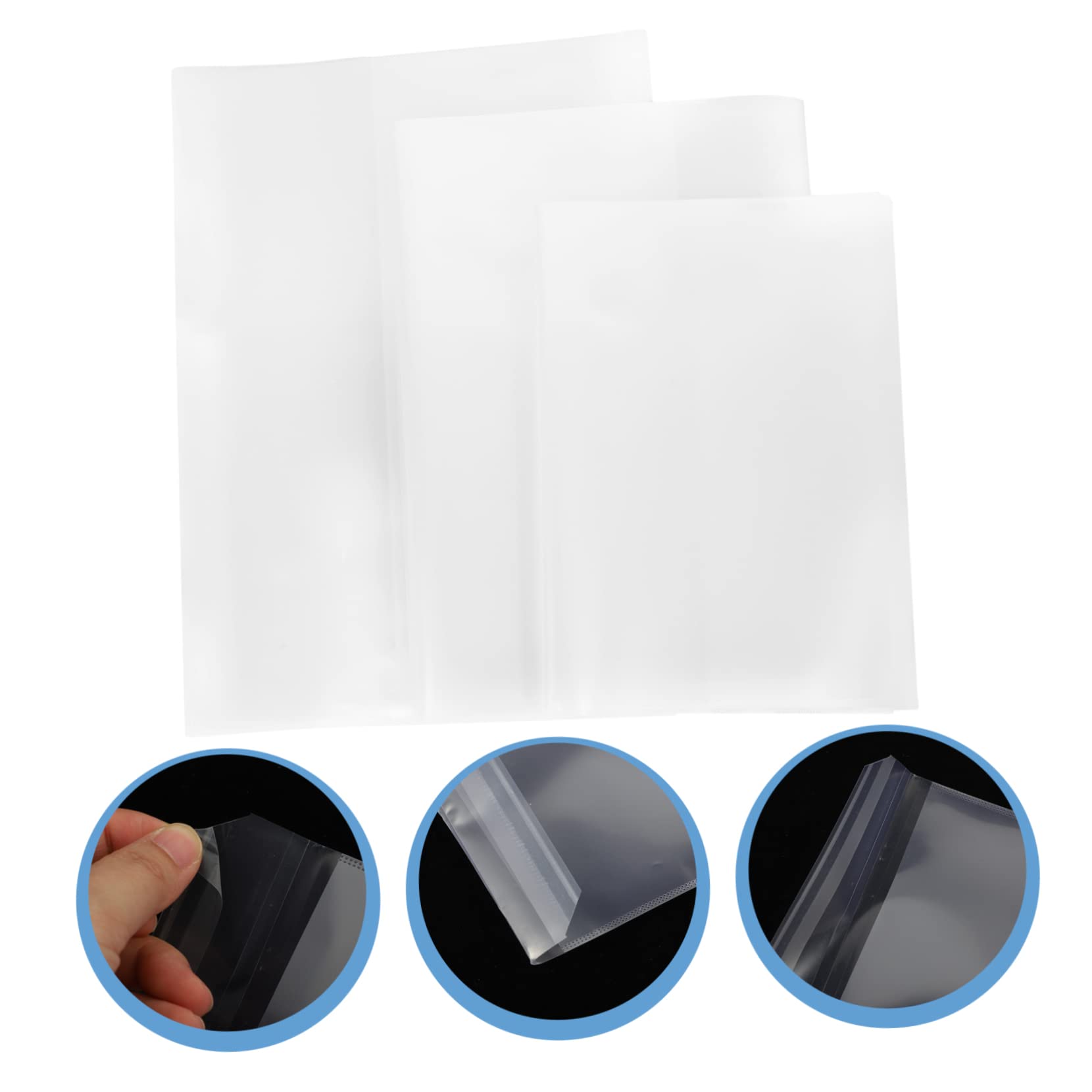 Gadpiparty 2 Set Protettive Trasparenti Per Libri Per Studenti Per Progetti Scolastici E Presentazioni Professionali Facile Applicazione E Resistente Compatibile Con Testi 30 Pezzi*2