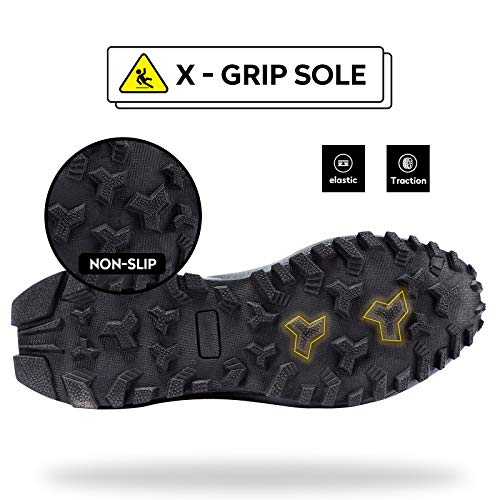 image for Kricely Men's Trail Running Shoes Fashion Hiking Sneakers for Men Tenn