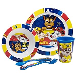 Stor Paw Patrol 5-teilig Kindergeschirrset Pup Power