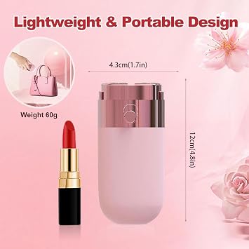 Electric Shavers for Face and Arms Portable Electric Shaver for Women Hair Remover