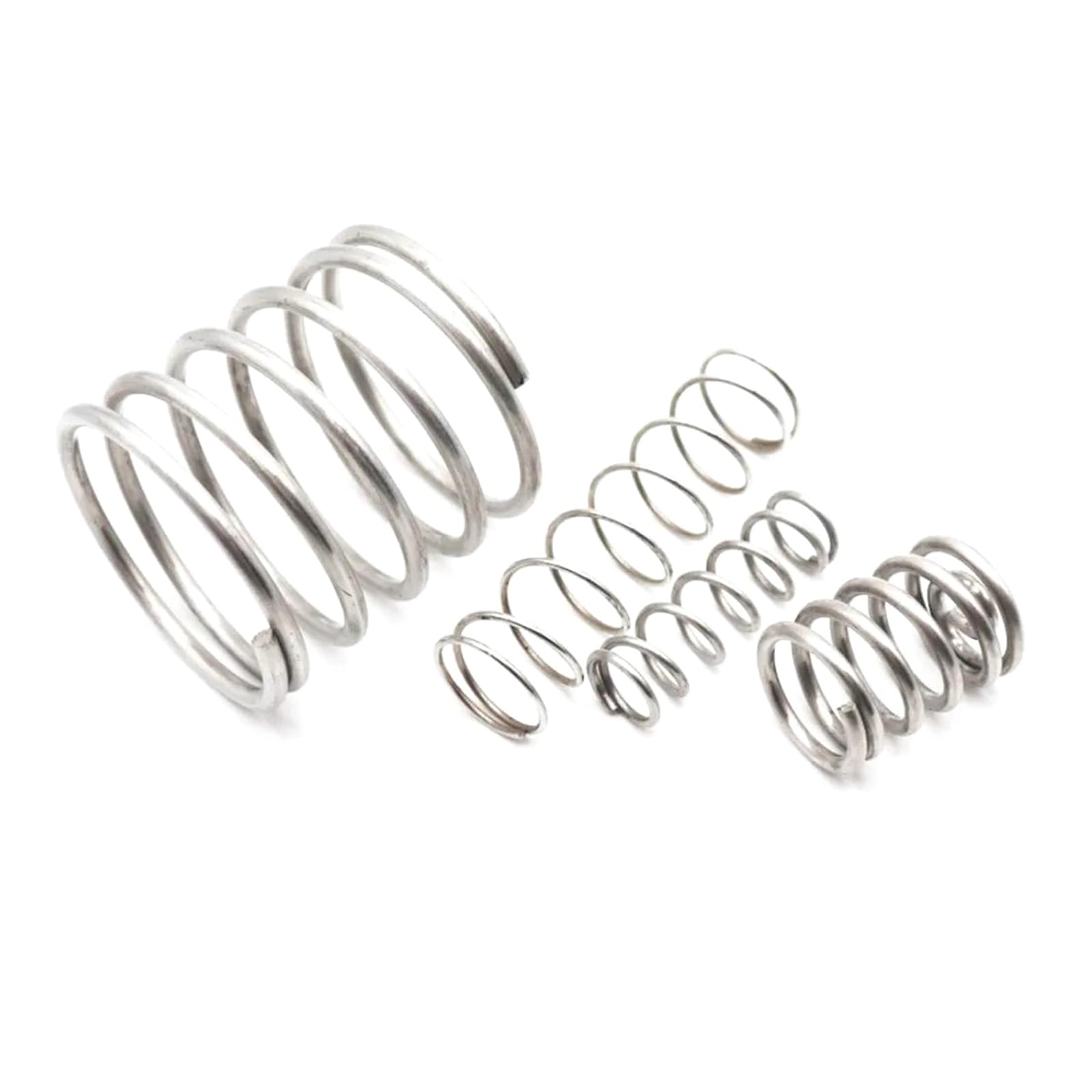 Veren RVS drukveer 3 mm x 19 mm x 30 mm, 3 mm draaddiameter, 19 mm OD, 30 mm vrije lengte, roestvrij staal 304, 5 stuks(3 x 19 x 25mm