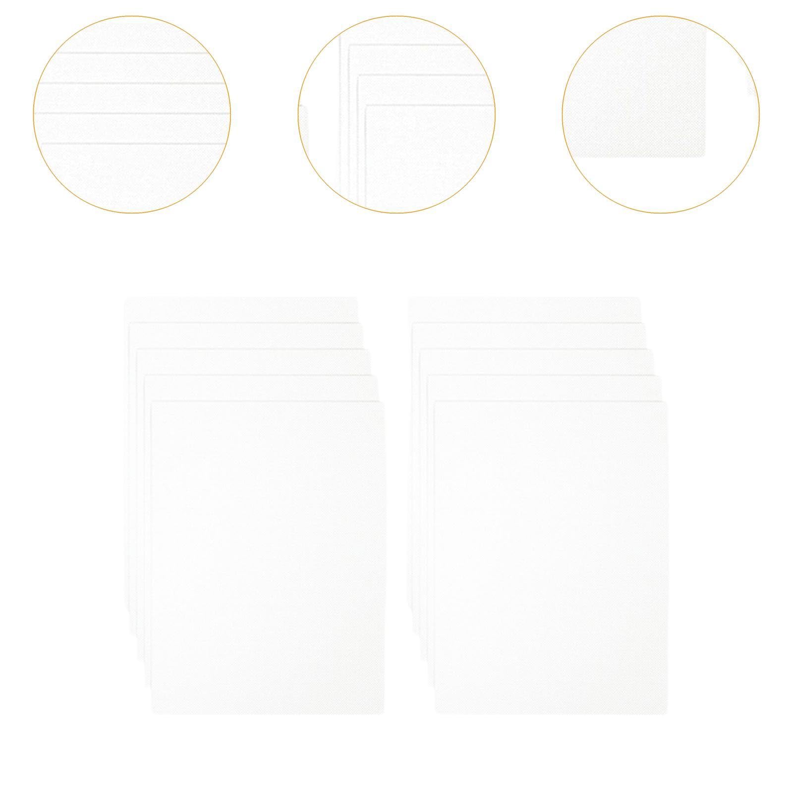 Tachiuwa Wash Away Embroidery Stabilizer Embroidery Stabilizer Topping Embroidery Stabilizer, 10pcs