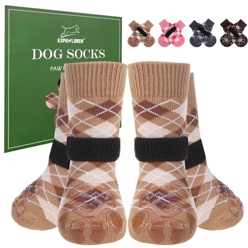 EXPAWLORER British Style Dog Socks