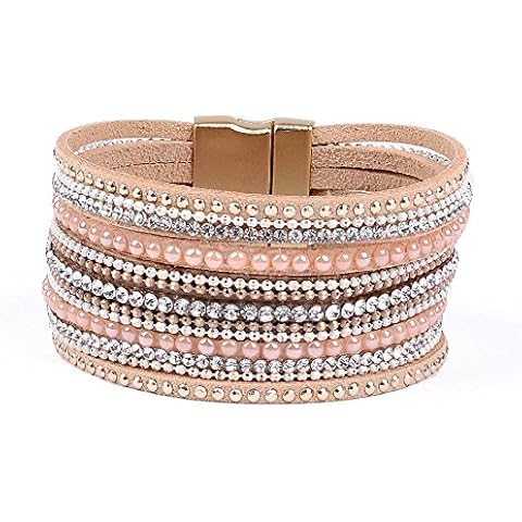 Artilady Boho Leather Bracelet Cover
