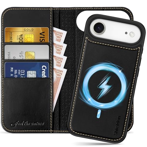 SHIELDON iPhone Air Ή 蒠^P[X 2in1 {vU[ 6.5C` 5G J[h[ [RFIDubLO] OR Jo[P̃CX[d uX^h@\ Xgbvt Ռz ACz AirΉ