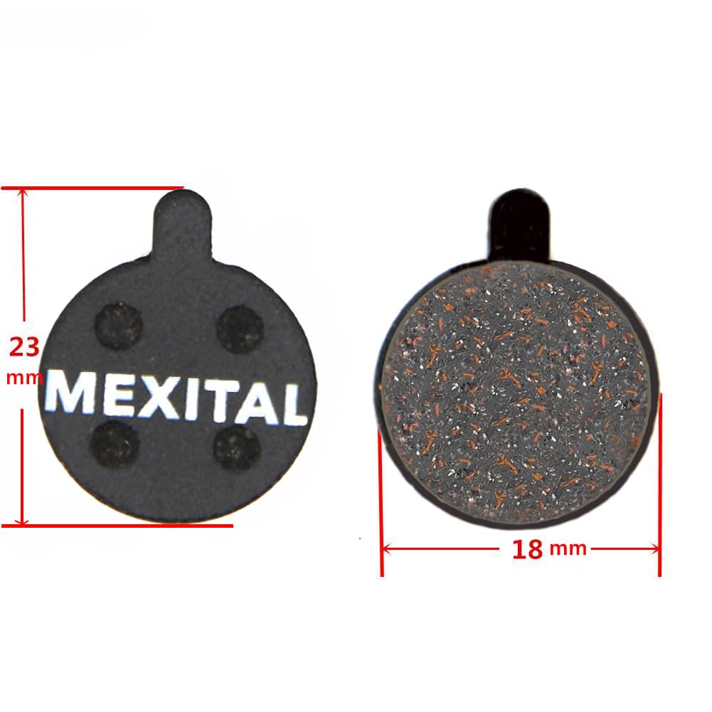 2 Paires Plaquettes Frein Vélo Disque - Compatible Zoom DB280, DB350, Etc., Cuivre Et Céramique, Haute Température