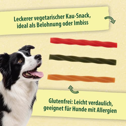 duvoplus Zahnpflege-Snacks für Hunde Dental Twisters Vegetarisch Größe S – Ansicht 4