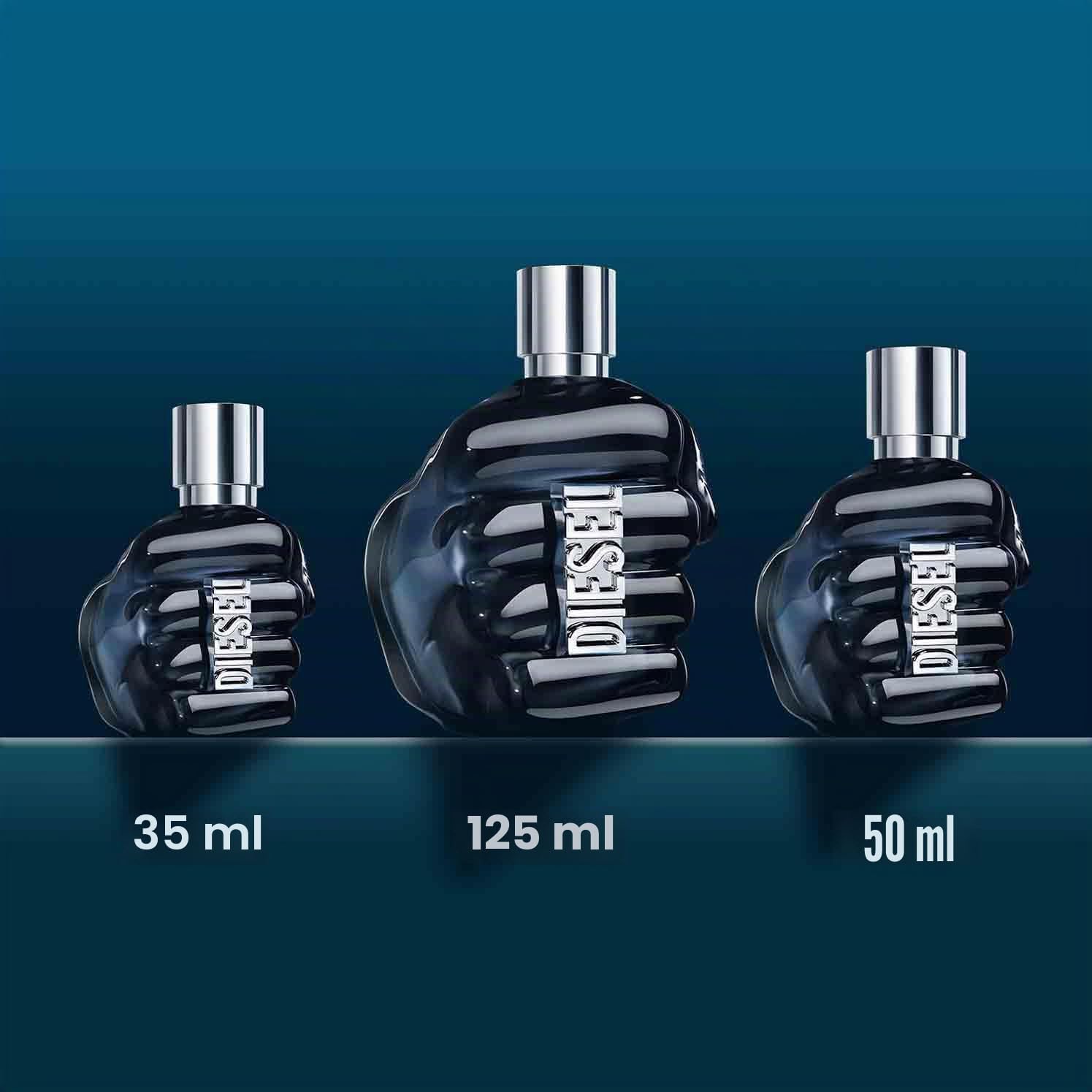 Diesel Only The Brave Eau de Parfum Uomo, Profumo Uomo Intenso e Persistente, Fragranza Energizzante, Note di Mandarino, Salvia Sclarea e Cuoio, A Lunga Durata, Profumo di Lusso per Uomo