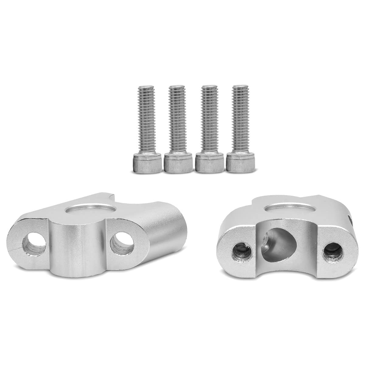 Guidon Accossato En Aluminium Pour Suzuki Bandit 1200 - Modèle 1995 - Diamètre 22x5 Mm