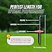 YATTA GOLF Telos Premium Golf Tees – Adjustable Golf Tees – Tee Off with Greater Consistency and Shoot Better Scores - Unbreakable Golf Tees – Lasts The Average Golfer A Season (Fire Red)