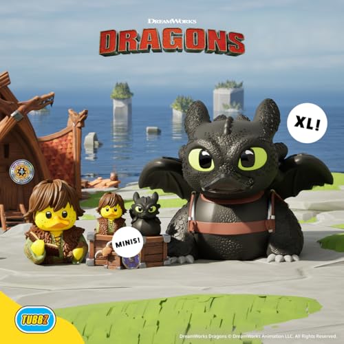 TUBBZ How to Train Your Dragon - Toothless Night – Mini-Sammelfigur, 5 cm – Ansicht 6