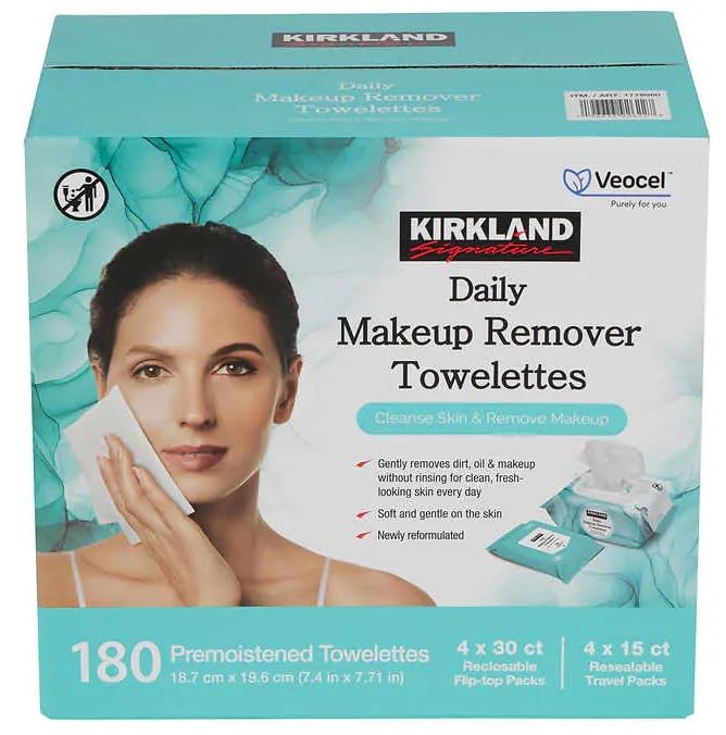 Generic Kirkland Signature Daily Makeup Remover Towelettes
