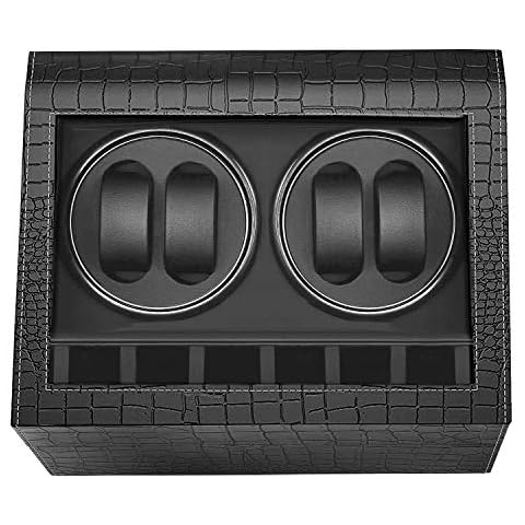 HBselect Caja Relojes Automaticos Silencioso para 4+ 6 Relojes Cover